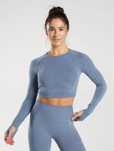 Vital Seamless High Neck Top